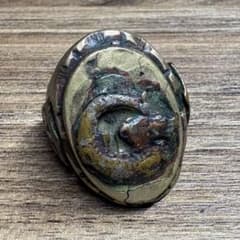 40s 50s メキシカンリング バイカーリング レア ドラゴン ヴィンテージ