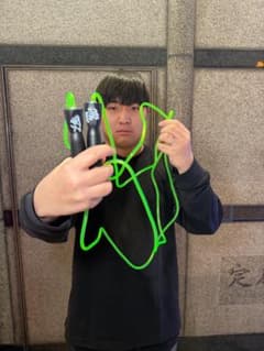 バ*キ様 縄跳び サイン入り【撮影で使用】 - メルカリ