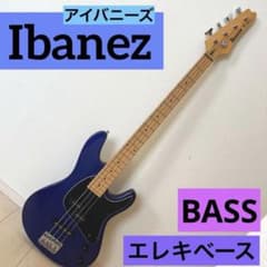 masaking.0602様専用】アイバニーズ エレキベース 青紫 - メルカリ