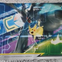 ポケカ プレイマット ピカチュウ&ゼクロム TAG TEAM GX - メルカリ