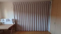 ニトリ オーダー 裏地付遮光カーテン＋カーテンレール 幅約2.9m✕高