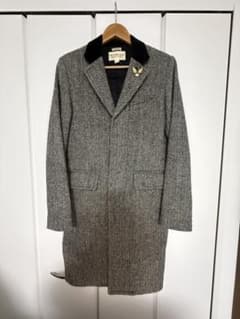 DENIM&SUPPLY】ヘリンボーンチェスターコート - メルカリ