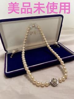ジュエリーマキ本真珠 ネックレス イヤリング付き美品未使用 - メルカリ