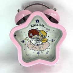 キキララ リトルツインスターズ 目覚まし時計 サンリオ ピンク