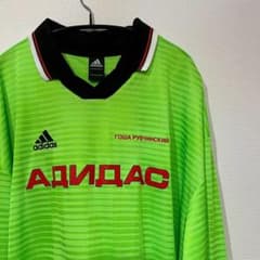 gosha rubchinskiy×adidas18ss ゲームシャツ XL相当 - メルカリ