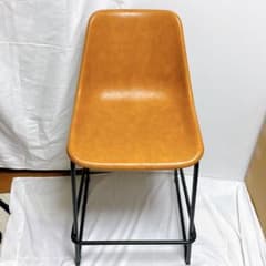 クラッシュゲート ログ カウンターチェア [tok] ヴィンテージ キャメル