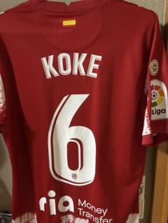 希少品】アトレティコ・マドリード コケ ユニフォーム 20/21 - メルカリ