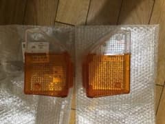 ランクル 前期 フロント ウィンカーレンズ 左右 セット 71 73 75 77