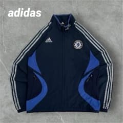 yokai jaki着用】adidas ナイロンジャケット チェルシー XL - メルカリ