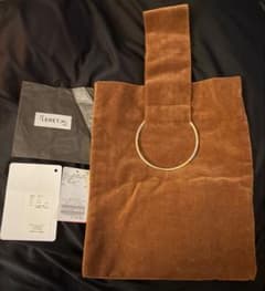 サック・カレ LERET.H ルレアッシュ マロン/キャメル◇タグ有新品未