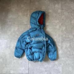 超希少カラー⭐️】極暖Columbia ダウンジャケット エメラルドブルー
