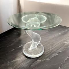 HR477 【レア高級】HAZIZA ガラステーブル コーヒーテーブル - メルカリ