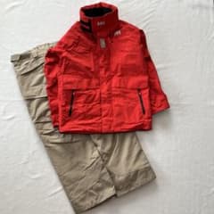へリーハンセン オーシャンフレイジャケット サロモンパンツ スキー