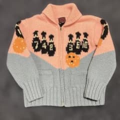 ヴィンテージ EVISU カウチンニット 38 ボーリング柄 恵比寿 - メルカリ