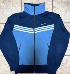 adidas70s 西ドイツ期規格デサント製 トラックジャケット M - メルカリ