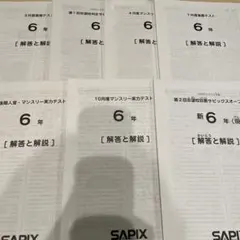 2026年最新】サピックスオープン 6年の人気アイテム - メルカリ