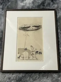 山本容子 版画エッチングリトグラフ 54/100