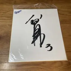 2026年最新】ドラゴンズ サイン色紙の人気アイテム - メルカリ