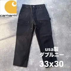 2026年最新】カーハート ダブルニー ブラック usa製の人気アイテム