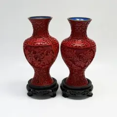 2026年最新】中国 堆朱 花瓶の人気アイテム - メルカリ