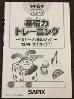 2026年最新】サピックス 基礎力トレーニング 6年の人気アイテム - メルカリ