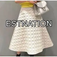 2026年最新】ESTNATION カラー：ホワイト系 フレアスカートの人気