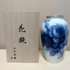 2026年最新】大倉陶園 ブルーローズ 花瓶の人気アイテム - メルカリ