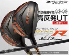新品2本セット】ステルスより飛ぶ高反発UT! 競技使用可能 ダイナFTR-UT
