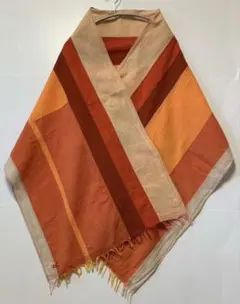 45R45rpm ウール縮絨のパッチワーク ストール