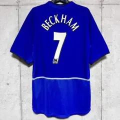 当時物】02/03 マンチェスター・U ♯7 ベッカム【Lサイズ】3rd - メルカリ