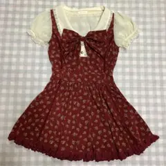 2026年最新】lizlisa ワンピース 赤の人気アイテム - メルカリ