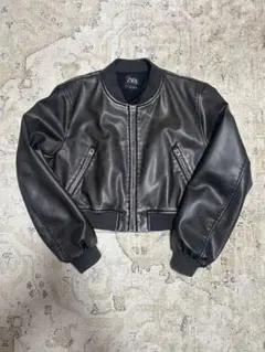 2026年最新】クロップドボンバージャケット zaraの人気アイテム - メルカリ