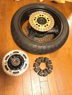 ZRX1100ホイールタイヤディスクハブハブダンパースプロケット