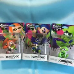 2026年最新】amiibo トリプルセット[ガール/イカ/ボーイ](スプラ