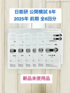 2026年最新】日能研 公開模試 6年の人気アイテム - メルカリ
