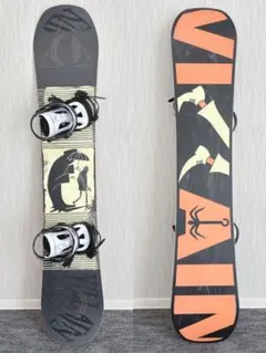 O25ブーツ新品‼️SALOMON 152cm メンズスノーボードセット 2025年最新