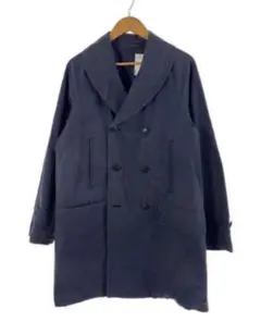 5428【美品】COMOLI マッキノウコート ダブルブレスト ネイビー S 2025