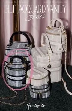 2026年最新】hlt jacquard vanity bag silverの人気アイテム - メルカリ