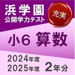 2026年最新】浜学園 公開テスト 小6の人気アイテム - メルカリ