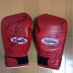 2026年最新】ボクシングサイン入りグローブの人気アイテム - メルカリ