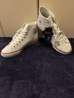 極美品CONVERSE オールスター GF HI ゴルフシューズ シロ 26 - メルカリ