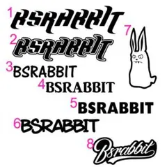 2026年最新】bsrabbit ステッカーの人気アイテム - メルカリ