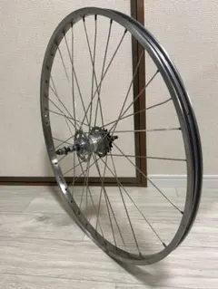 稀少新品 ウカイ26 1 3/4BE 32穴 鉄リム 重量運搬車の前輪に