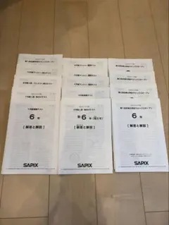 2026年最新】サピックス 新6年組分けテストの人気アイテム - メルカリ