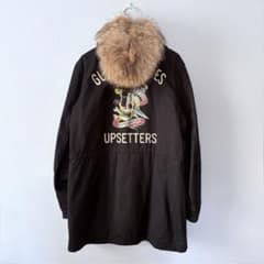 WACKO MARIA ワコマリア ブラック モッズコート クレイジー スカル