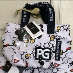 新品タグ付き パーリーゲイツミッキーマウスバンカーショットカートバッグ