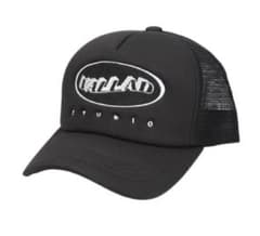 vallad studio × nubian 限定刺繍入りメッシュキャップ io