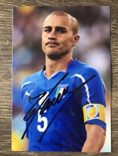 デルピエロブッフォンマルディーニカンナバーロ他直筆サインイタリア代表