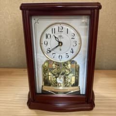 希少！廃盤品】セイコーエンブレム置き時計HW454B