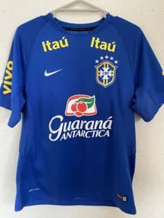 超貴重‼️ブラジル代表•選手実使用品•ブルー✖️濃紺・ジャージ上下セット